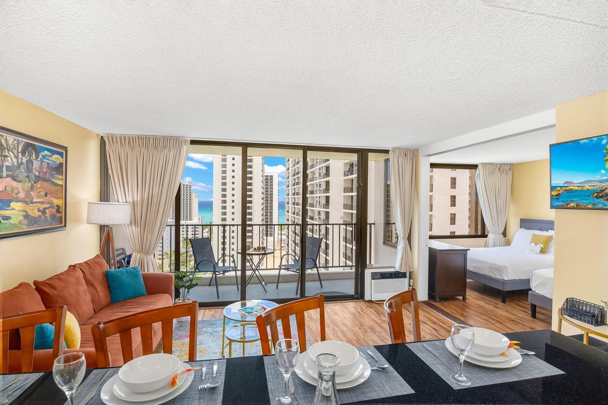 הונולולו Beautiful 1Br, Steps To Waikiki Beach And Parking מראה חיצוני תמונה