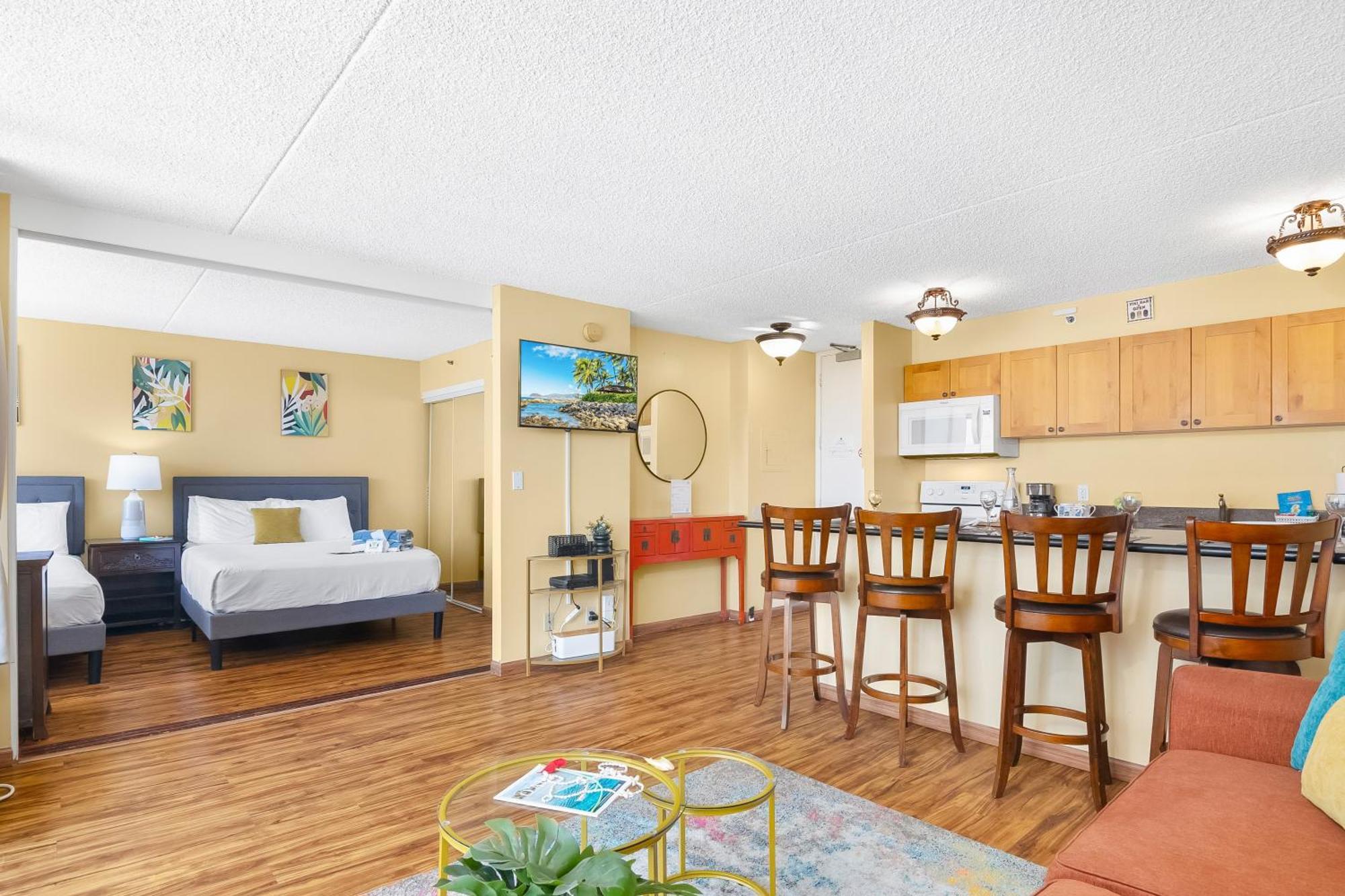 הונולולו Beautiful 1Br, Steps To Waikiki Beach And Parking מראה חיצוני תמונה
