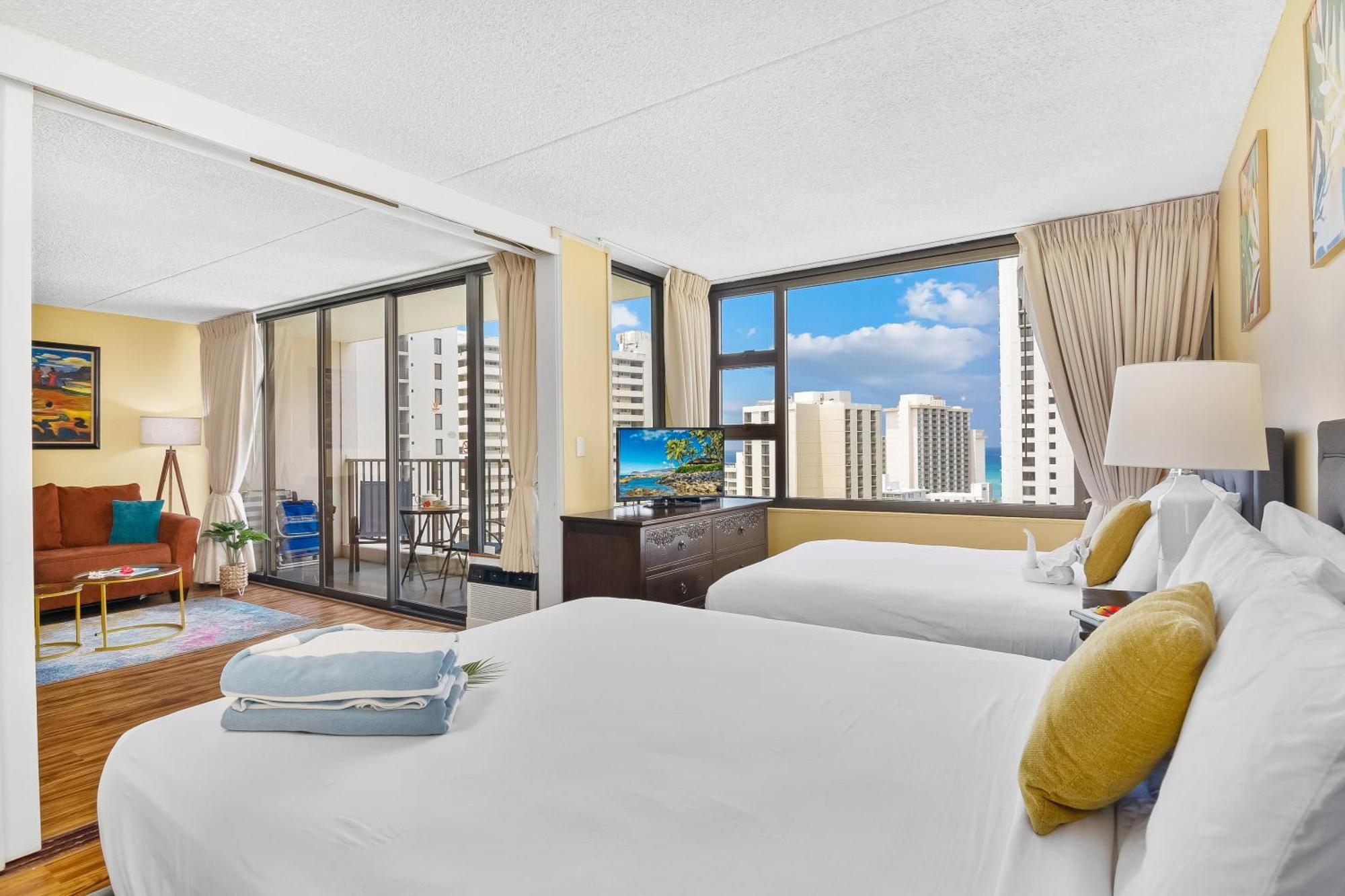 הונולולו Beautiful 1Br, Steps To Waikiki Beach And Parking מראה חיצוני תמונה