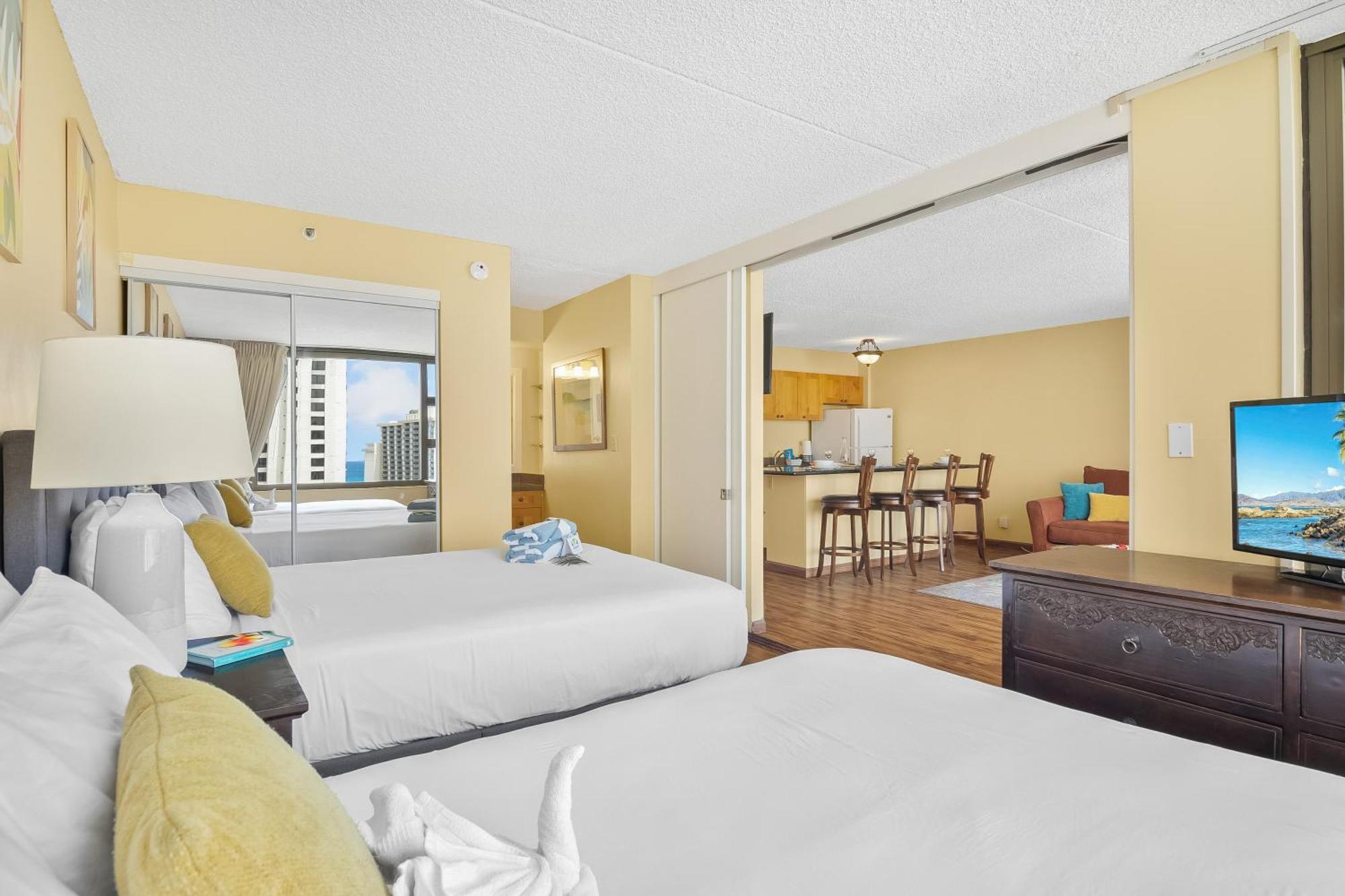 הונולולו Beautiful 1Br, Steps To Waikiki Beach And Parking מראה חיצוני תמונה